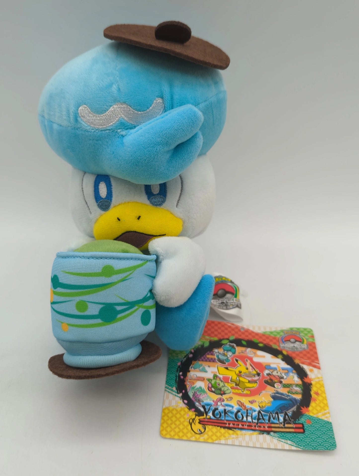 Pokemon - Plush Stuffed Toy/Quaxly Plush Pokemon World Championships 2023 Pokemon Quaxly