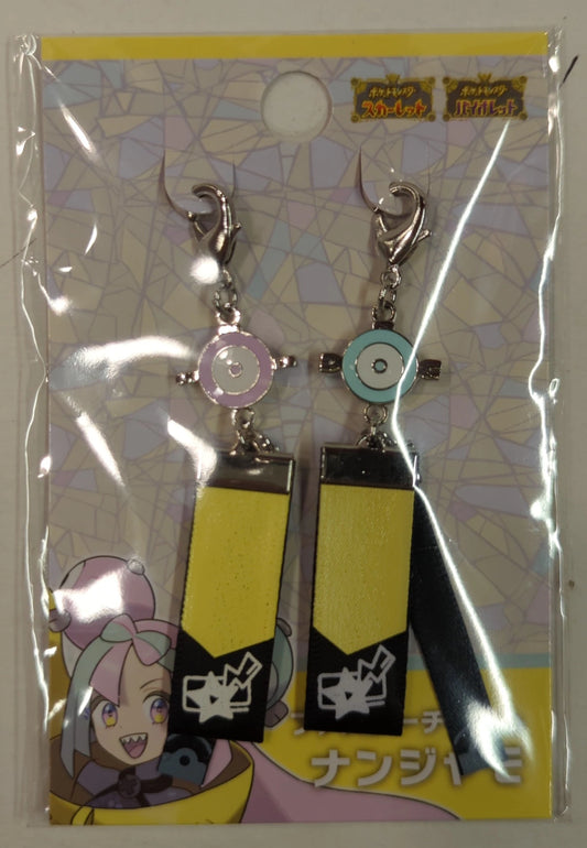 Pokemon zipper charm/POKEMON TRAINERS Pocket Monsters Nanjamo