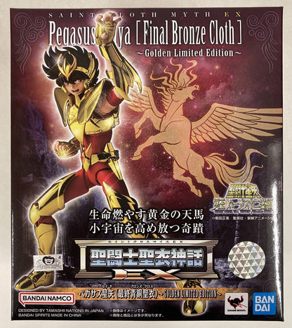 BANDAINAMCO/BANDAISPIRITS Saint Seiya Myth Cloth EX Masami Kurumada Pegasus Seiya (Final Bronze Cloth) GOLDEN LIMITED EDITION