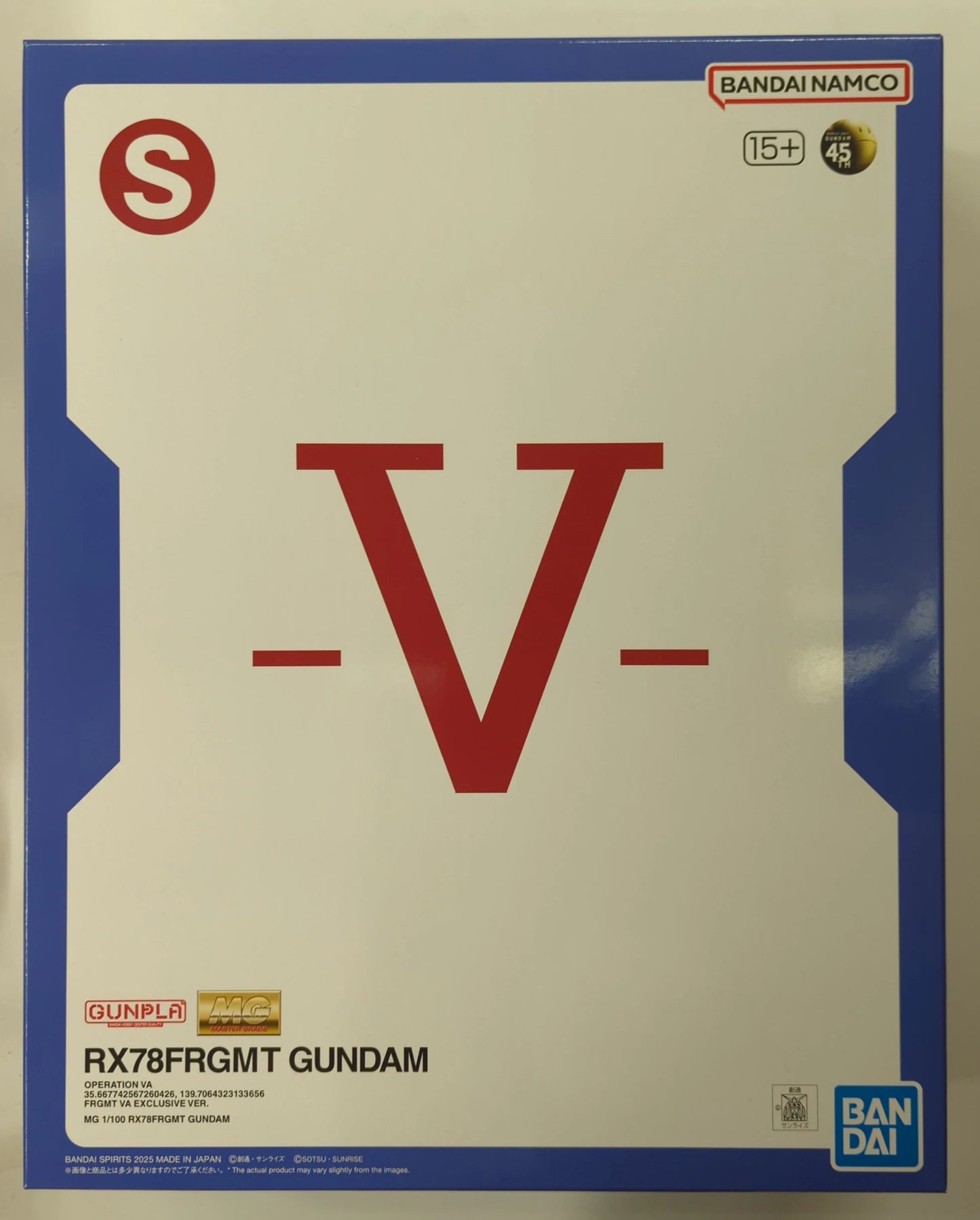 BANDAI SPIRITS MG 1/100 Mobile Suit Gundam x Fragment RX78FRGMT Gundam