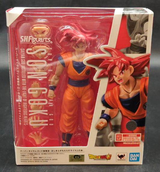 BANDAINAMCO/BANDAISPIRITS SHFiguarts Super-Saiyan Son Goku - The Saiyan God Brought About by a Righteous Heart -