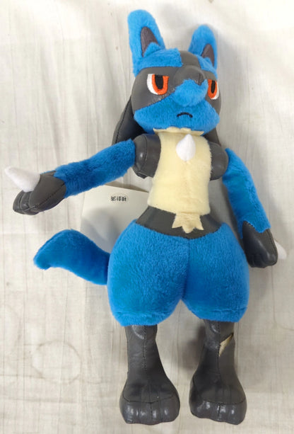 Pokemon Center Lucario Plush Stuffed Toy