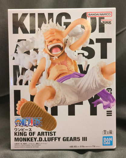Bandai Spirits KING OF ARTIST THE MONKEY.D.LUFFY GEAR5 II One Piece Monkey D Luffy Gear 5 III