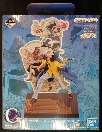 Bandai Spirits Ichiban Kuji Piece WT100 Commemoration Eiichiro Oda New Illustrations of the Great Pirates C Prize Trafalgar Law Great Pirates Figure