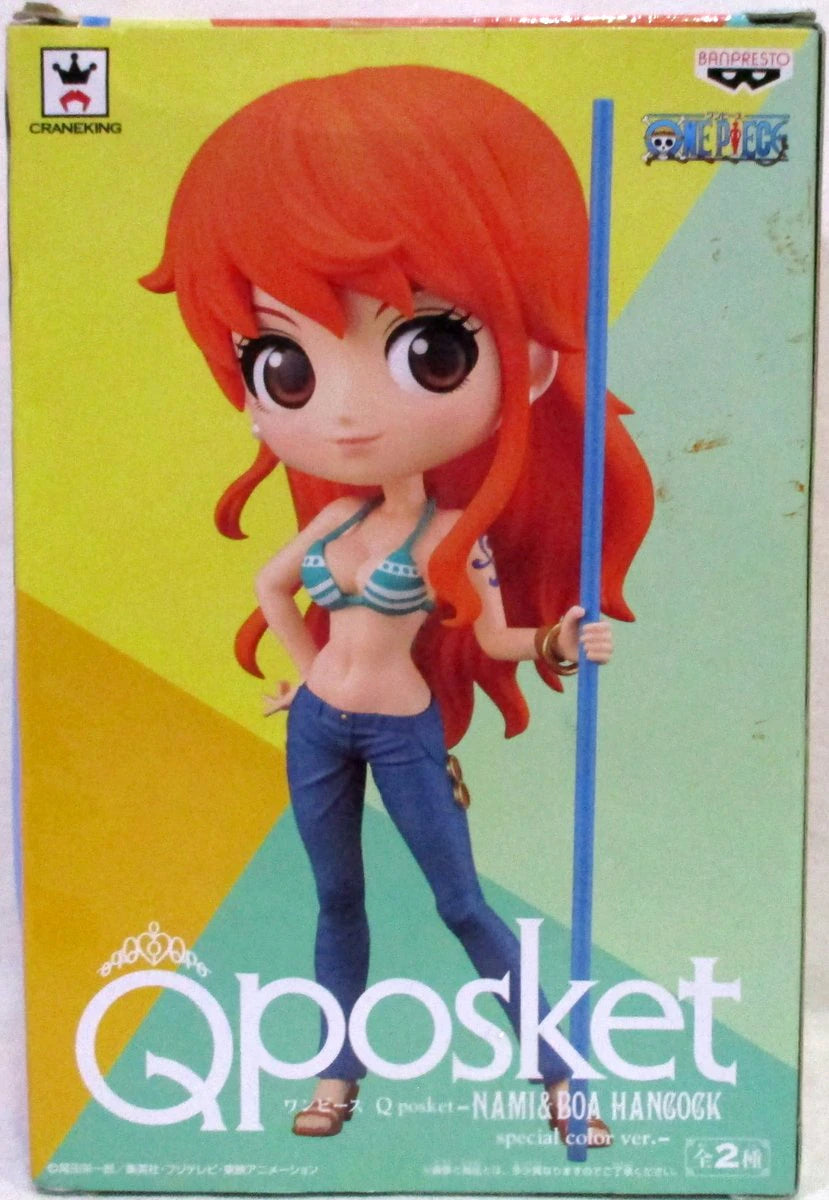 Banpresto One Piece Q posket and HANCOCK special color ver. Nami