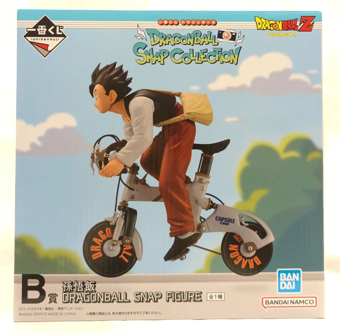 Bandai Spirits Ichiban Kuji Dragon Ball SNAP COLLECTION B Prize Son Gohan DRAGONBALL SNAP FIGURE