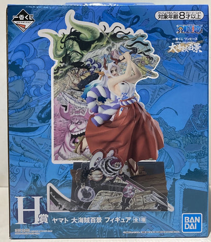 Bandai Spirits Ichiban Kuji One Piece WT100 Commemorative Eiichiro Oda New Illustration of the Great Pirates' 100 Scenes H-Prize Yamato Great Pirates' 100 Scenes Figure