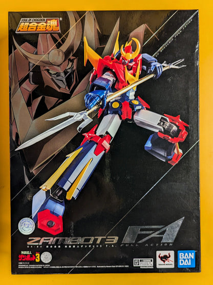 Bandai Soul of Chogokin Invincible Super Man Zambot 3 FA GX84
