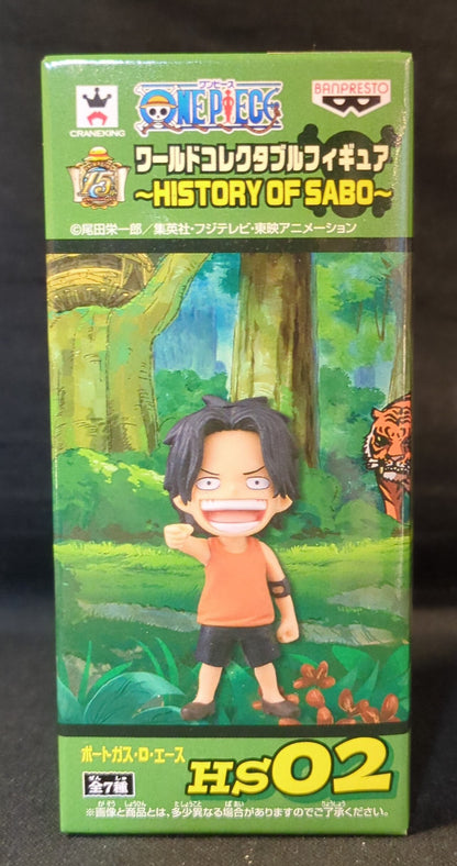 Banpresto WCF One Piece HISTORY OF SABO HS02 Ace