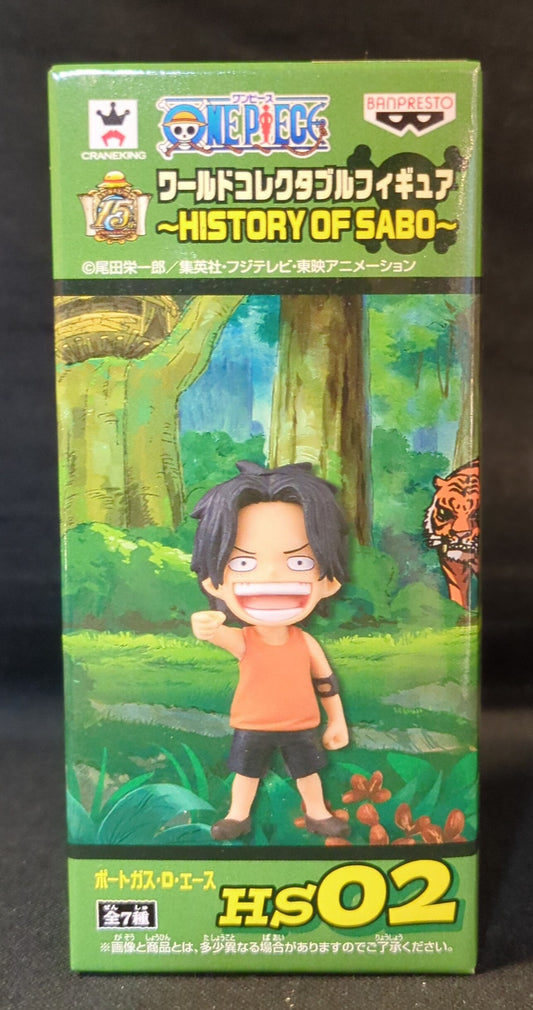 Banpresto WCF One Piece HISTORY OF SABO HS02 Ace