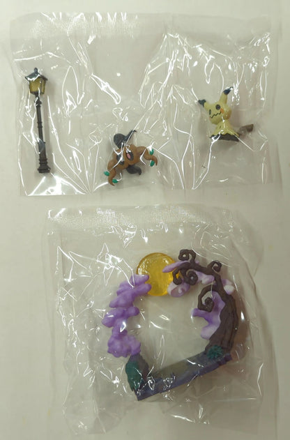 Re-Ment Circular Diorama Collection 2: Sparkling Moments - Pokemon Mimikyu & Phantump 6