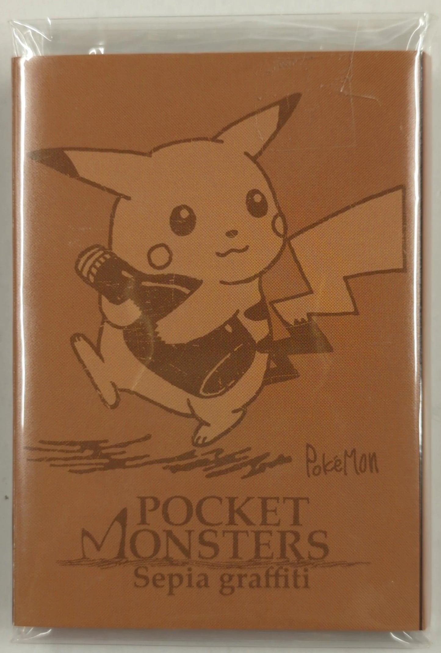 Avengers Folding Memo/Sepia Graffiti Pokemon Pikachu Bottle PMA069
