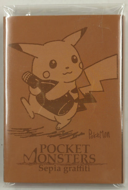 Avengers Folding Memo/Sepia Graffiti Pokemon Pikachu Bottle PMA069