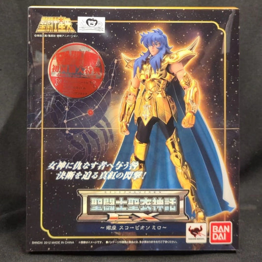 BANDAI Saint Seiya Myth Cloth EX Masami Kurumada Scorpion Milo First edition version Effect With Bonus