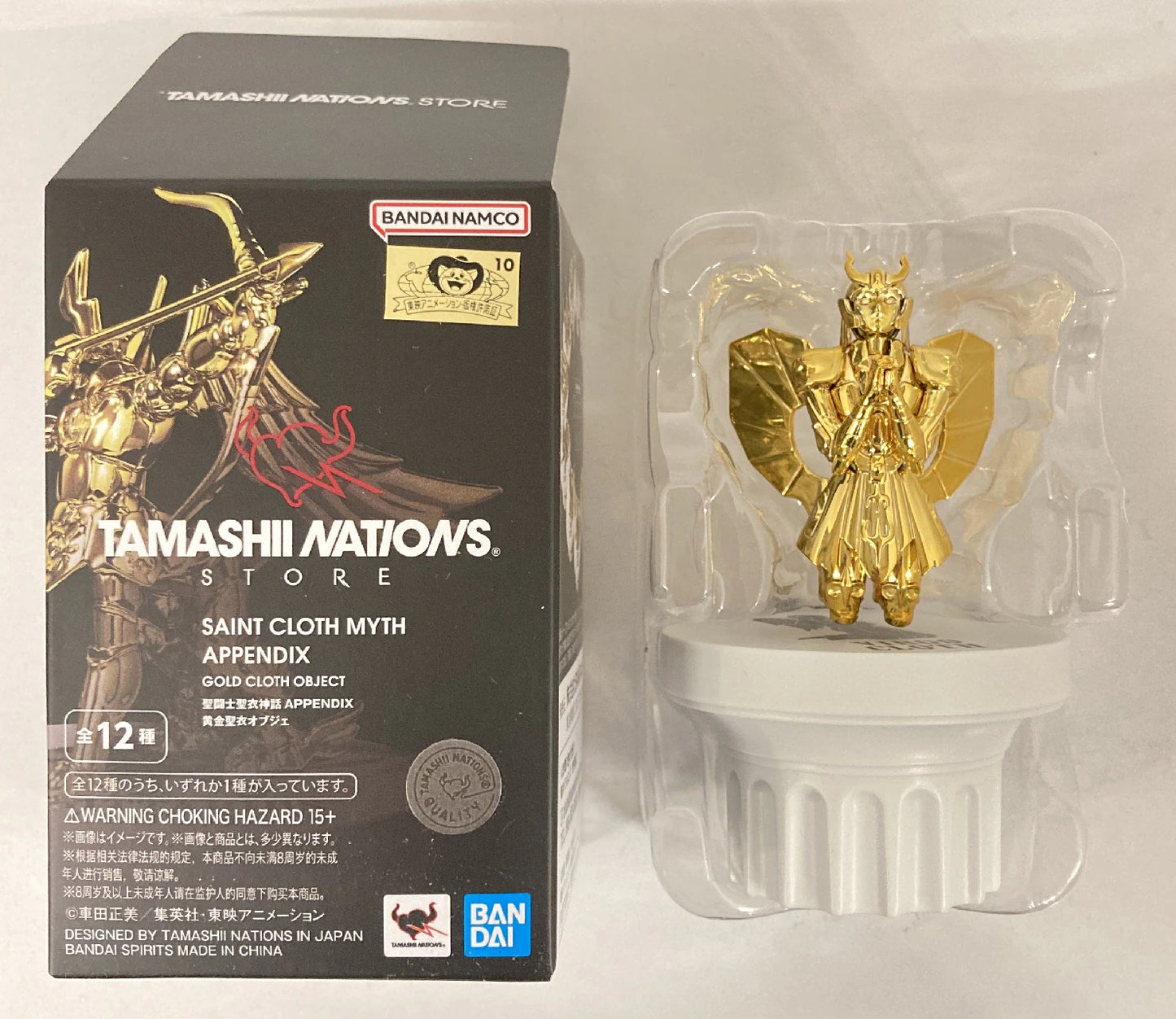 BANDAINAMCO/BANDAISPIRITS Saint Seiya Cloth Myth APPENDIX Masami Kurumada Virgo Gold Cloth Object Resale Version