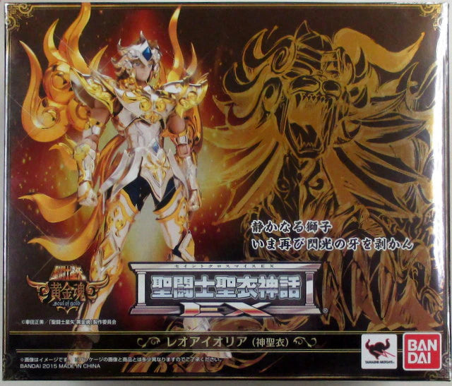Bandai Saint Seiya Myth Cloth EX Leo Aiolia God-Cloth (mit Bonusartikel der Erstausgabe)