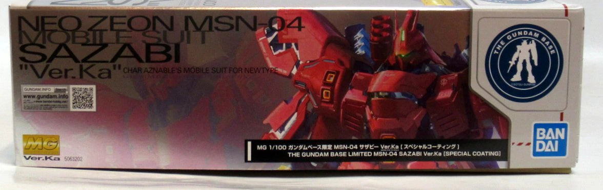 Bandai Spirits MG 1/100 Bandai Namco Sazabi ver.Ka Special Coating