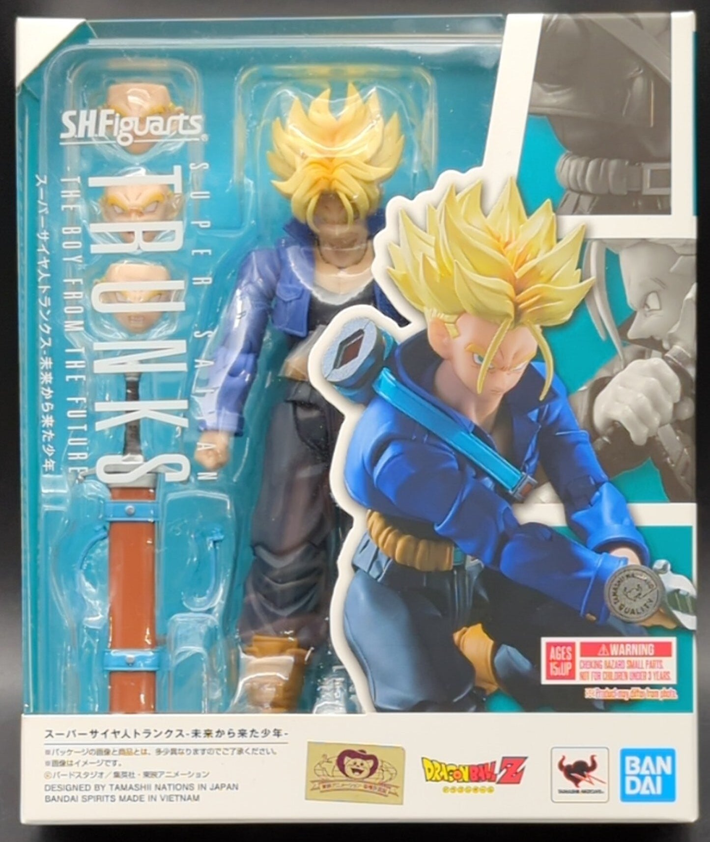 BANDAISPIRITS SHFiguarts Super-Saiyan Trunks -The Mirai Kara Kita Shonen-