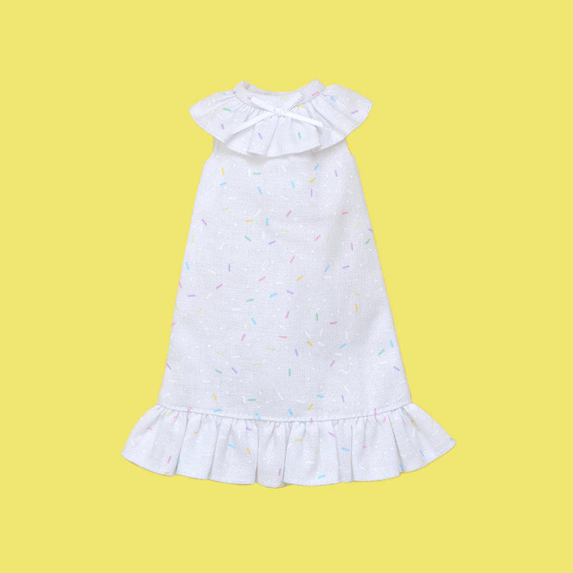 Junie Moon Dear Darling 22cm Doll Size (Neo Blythe) Loving Care Dress Sprinkle
