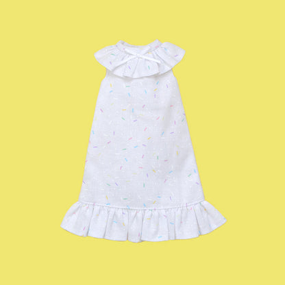 Junie Moon Dear Darling 22cm Doll Size (Neo Blythe) Loving Care Dress Sprinkle