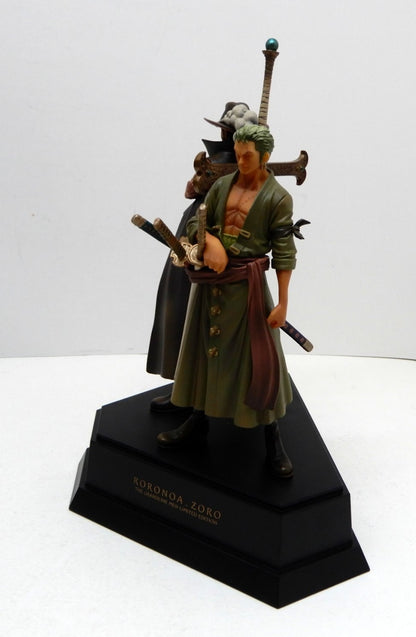 Banpresto - Ichiban Kuji ONE PIECE History of Zoro Special Edition B-Prize master and pupil figure (Zoro/Mihawk) Grandline Men