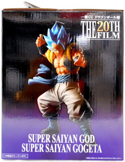 Bandai Spirits Ichiban Kuji Dragon Ball THE 20TH FILM B Prize Super Saiyan God Super Saiyan Gogeta Figure