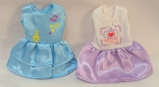 1/10 scale Doll Outfit outfit (e.g., Middie Blythe) Light blue musical note One Piece And purple One Piece