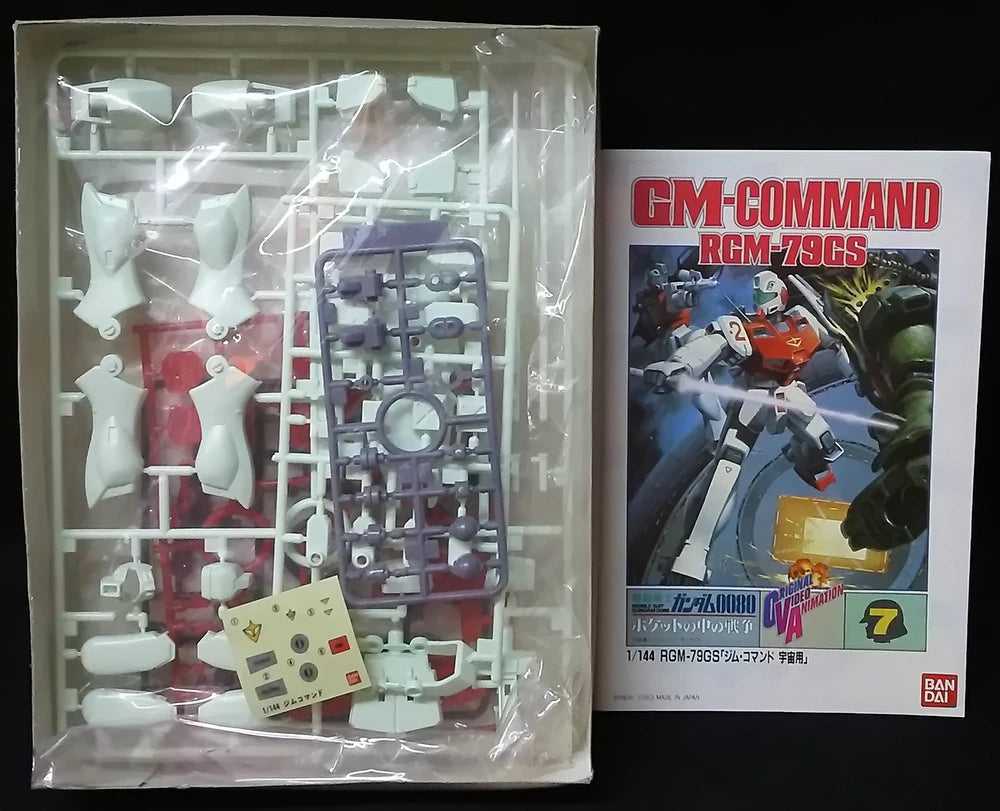 Bandai Mobile Suit Gundam 0080 1/144 Scale RGM-79GS GM Command for space