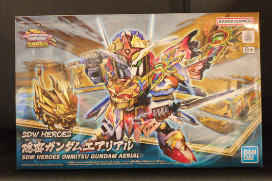 Bandai Spirits SDW HEROES SD Gundam World Heroes Onmitsu Gundam Aerial 35