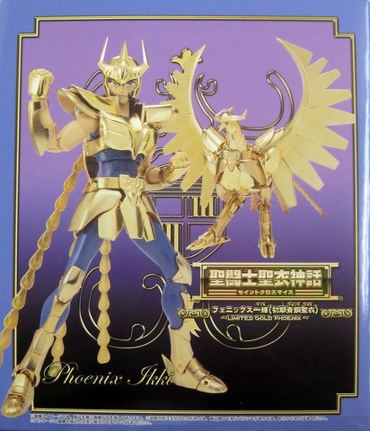 BANDAI Saint Cloth Myth Masami Kurumada Phoenix Ikki / First Bronze Cloth -LIMTED GOLD PHOENIX- / Toei animation Oh