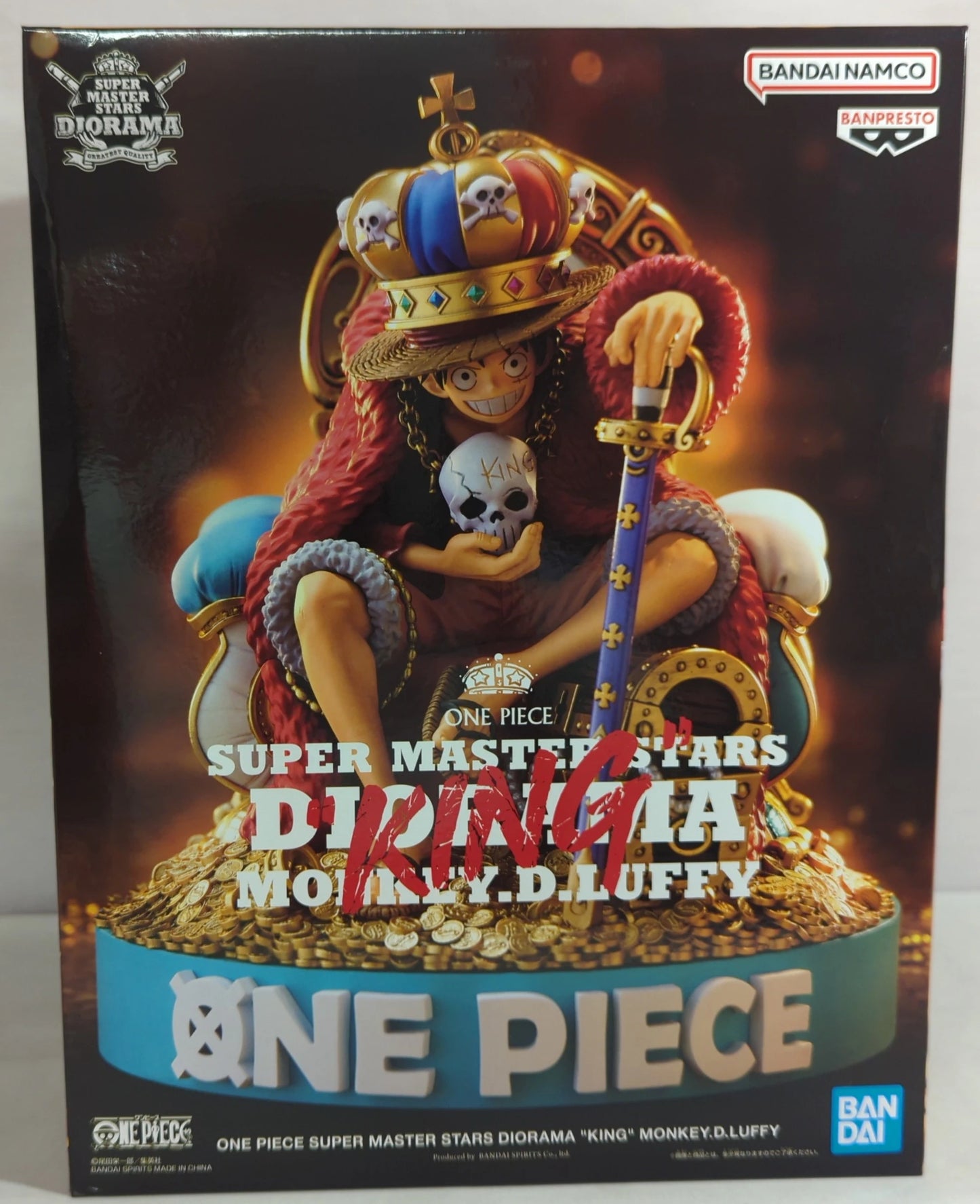 Banpresto SUPER MASTER STARS DIORAMA ONE PIECE "KING" Monkey D Luffy