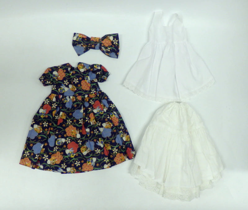 Doll Outfit SD size Japanese pattern One Piece accessory set