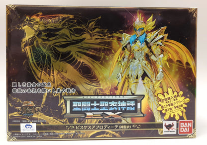 Bandai Saint Seiya Myth Cloth EX Pisces Aphrodite God Cloth With First Edition Bonus Item