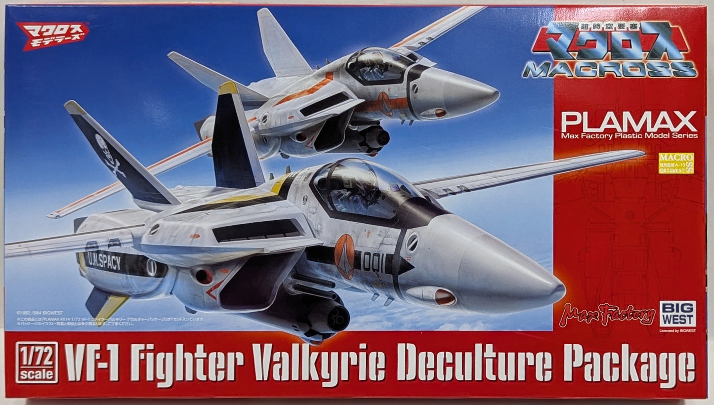 Max Factory PLAMAX VF-1 Fighter Valkyrie Deculture package PX14