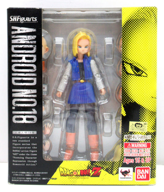 Bandai SH Figuarts Dragon Ball Z Android #18 Tamashii Web Limited Edition
