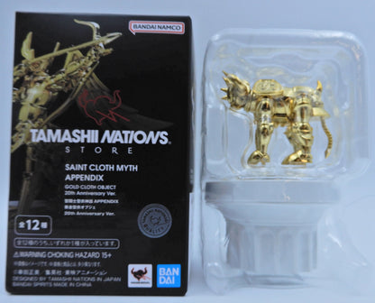 BANDAINAMCO/BANDAISPIRITS RFTERM0TOKEN Cloth Myth APPENDIX/Appendix Masami Kurumada Taurus Taurus Gold Cloth Object/20th Anniversary ver.
