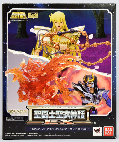 Bandai Saint Seiya Myth Cloth EX / Effect parts set Ikki and Shaka / Effect set Tamashii Web Limited Edition
