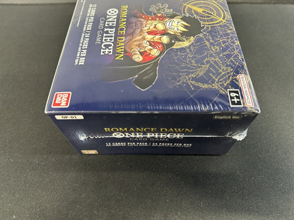 Booster pack ROMANCE DAWN (English version/first edition/blue bottom) [Unopened BOX] {-}