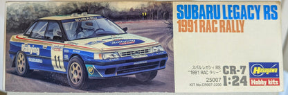 Hasegawa Seisakusho 1/24 CR-7 Subaru Legacy RS 1991 RAC Rally CR007
