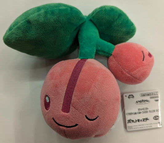 Bandai Spirits Relaxing Time Plush Stuffed Toy Bulbasaur, Cherubi, and Cubone Pokemon Cherubi