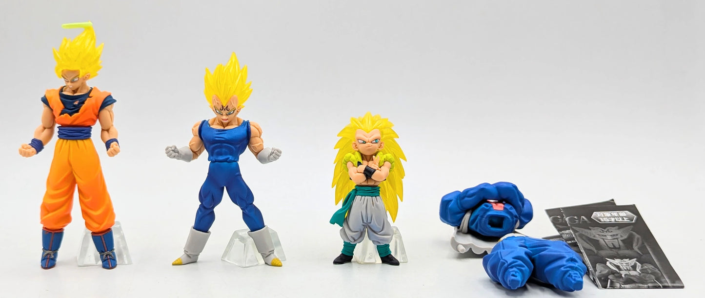 Bandai HG Dragon Ball 04 MAJIN BUU SAGA Complete 4 Type Set