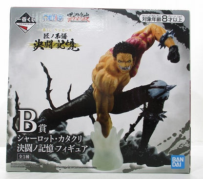Ichiban Kuji One Piece Takumi no Keiki Duel Memories B Prize Charlotte Katakuri Duel Memories Figure