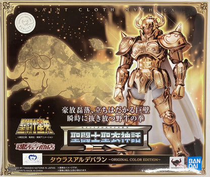 BANDAI SPIRITS Saint Seiya Myth Cloth EX Masami Kurumada Taurus Aldebaran ORIGINAL COLOR EDITION