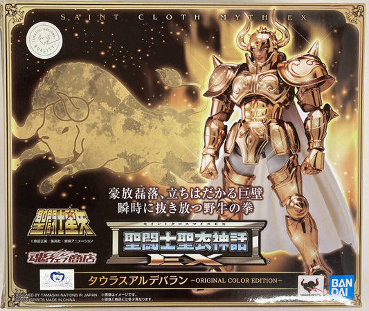 BANDAI SPIRITS Saint Seiya Myth Cloth EX Masami Kurumada Taurus Aldebaran ORIGINAL COLOR EDITION