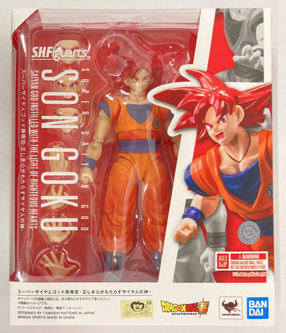 BANDAINAMCO/BANDAISPIRITS S.H.Figuarts Super-Saiyan Son Goku - The Saiyan God Brought About by a Righteous Heart -