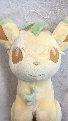 Banpresto I LOVE EIEVUI/Super DX Plush Stuffed Toy/Leafeon and Glaceon Pokemon Leafeon