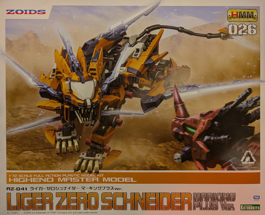 Kotobukiya 1/72 HMM RZ-041 Liger Zero Schneider Marking Plus Ver 26