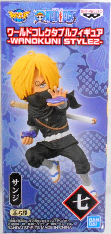 Bandai Spirits WCF One Piece WANOKUNI STYLE2 Seven Sanji