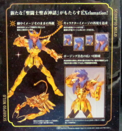 Bandai Saint Seiya Myth Cloth EX Scorpio Milo - With first effect and bonus