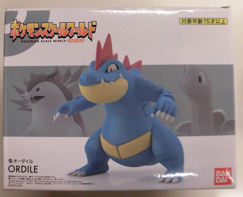 Bandai Pokemon Scale World Johto Region Pokemon FeraligaFeraligatr